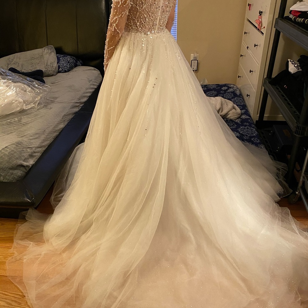 SEQUIN  wedding dress